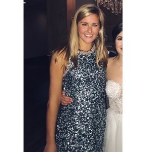 Anthropologie + Varun Bahl Sequin Dress